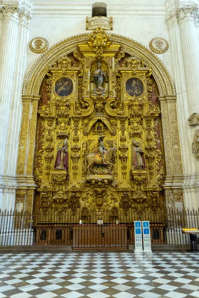 Granada España Octubre 2022 Interior Catedral Granada Granada — Foto de Stock