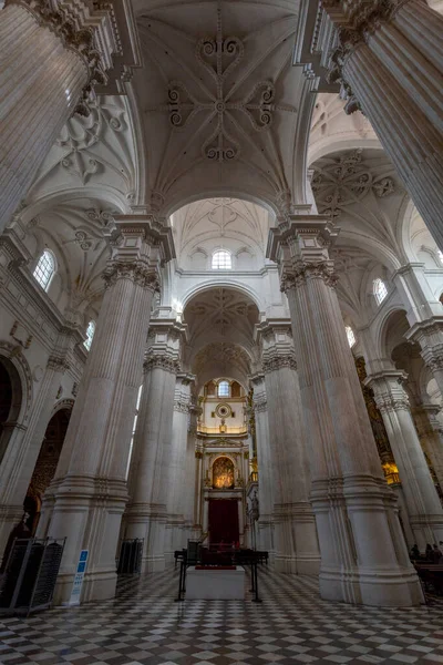Granada Spanien Oktober 2022 Das Innere Der Kathedrale Von Granada — Stockfoto