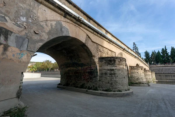 Granada Spanyolország Október 2022 Puente Romano Római Híd Granada — Stock Fotó