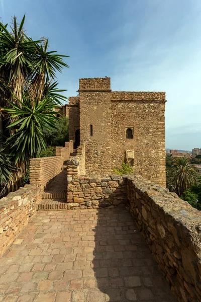 Malaga Spanien Oktober 2022 Malaga Alcazaba — Stockfoto