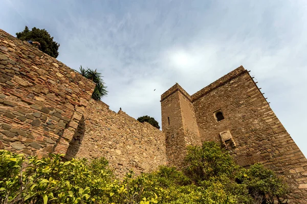 Malaga Spanien Oktober 2022 Die Alcazaba Von Malaga — Stockfoto