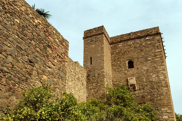 Malaga Španělsko Října 2022 Alcazaba Malagy — Stock fotografie