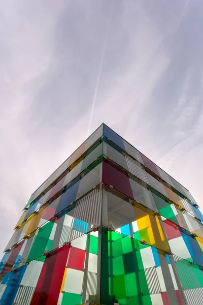 stock image Malaga, Spain - October 29, 2022: Pompidou Center in Malaga.