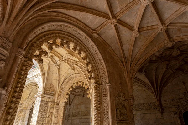 Lizbona Portugalia 2023 Klasztor Jeronimosów Letni Dzień Lizbonie — Zdjęcie stockowe