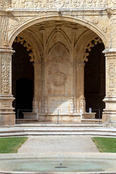 Lisbona Portogallo 2023 Monastero Jeronimos Una Giornata Estiva Lisbona — Foto Stock