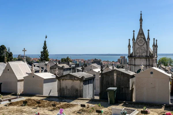 Lizbona Portugalia 2023 Cmentarz Alto Sao Joao Letni Dzień Lizbonie — Zdjęcie stockowe