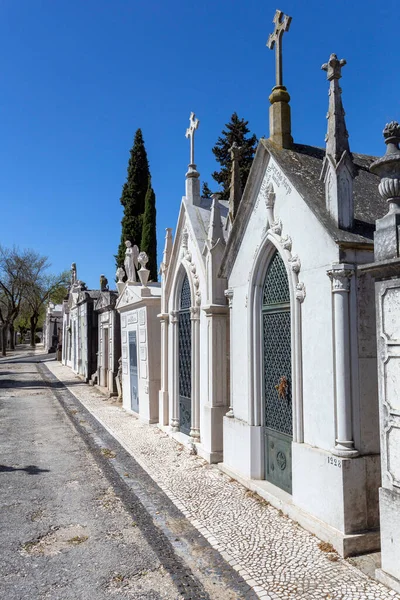 Lisbon Portugal 2023 Alto Sao Joao Cemetery Summer Day Lisbon — Stock Photo, Image