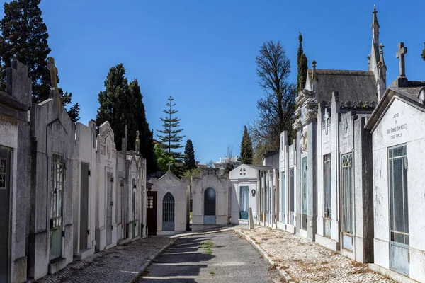 Lisbon Portugal 2023 Alto Sao Joao Cemetery Summer Day Lisbon — Stock Photo, Image