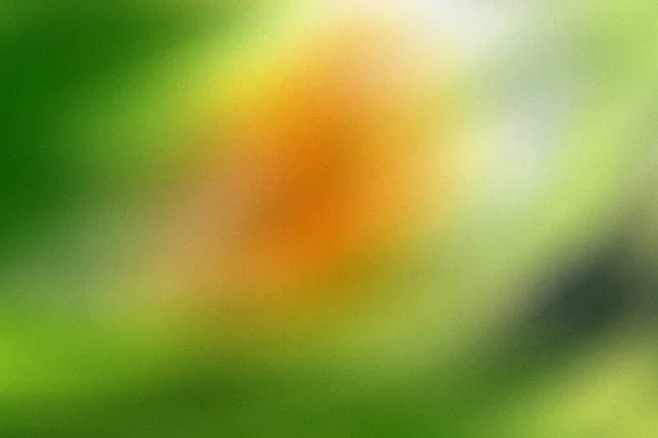 Abstrakter Hintergrund Mit Grünen Hellgrünen Orangen Farben Mit Verschwommener Und — Stockfoto