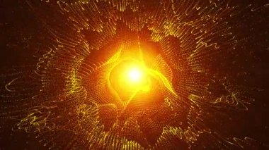 Enerji hareketi (gizemli arkaplan). Esoterica 'da. 3D animasyon. Başlık, başlık ya da metin için giriş şablonu. Quick Time, H264, 16-bit renk, en yüksek kalite. Rengin pürüzsüz derecelendirmesi, bant etkisi olmadan!