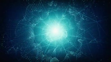 Enerji hareketi (gizemli arkaplan). Esoterica 'da. 3D animasyon. Başlık, başlık ya da metin için giriş şablonu. Quick Time, H264, 16-bit renk, en yüksek kalite. Rengin pürüzsüz derecelendirmesi, bant etkisi olmadan!