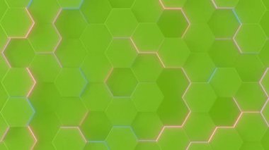 Menekşe, soyut altıgen geometrik yüzey döngüsü 1a. parlak parlak temiz minimal altıgen ızgara deseni, rastgele dalgalanan hareket arkaplan kanvası 