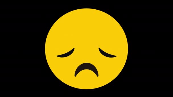 Peinlichkeit Böses Wie Symbol Emoji Lächeln Puzzle Puzzle Stück Geschäft — Stockvideo