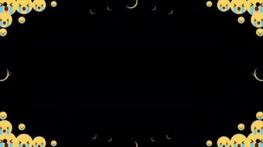 Ağla, gülümse, ağla, düz, yüz, ikon, vektör, illüstrasyon, gözlük, güneş gözlüğü, sembol, çizgi film, göz, baş, gülümseme, sanat, ifade, kadın, işaret, tasarım, uzaylı, maske, moda, duygu, ifade, komik ağız.