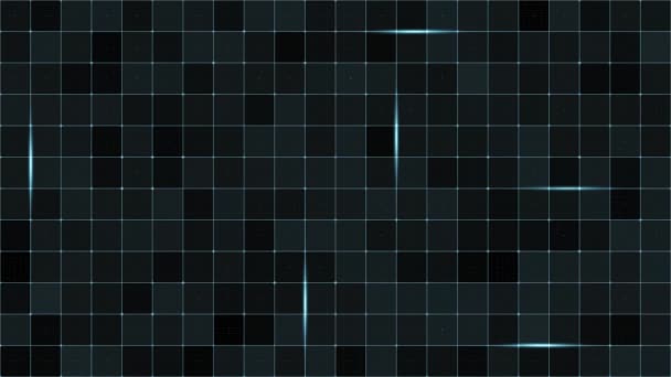 Візерунок Мозаїка Квадрат Текстура Плитка Дизайн Шпалери Стіни Безшовні Вектор — стокове відео