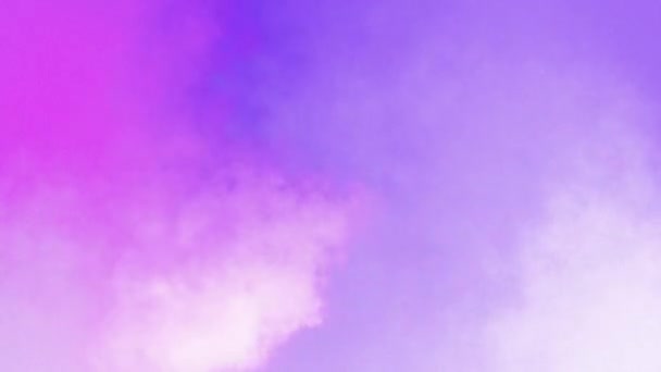 Φως Μοβ Μπλε Σχέδιο Χρώμα Κίνηση Τέχνη Φόντο Ταπετσαρία Ουρανός — Αρχείο Βίντεο