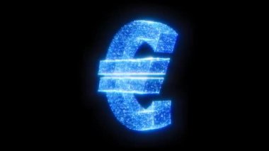 Euro, ikon, neon, işaret, ışık, metin, gece, yıl, sembol, konsept, tasarım, illüstrasyon, yeni, teknoloji, 3d, siyah, kelime, açık, iş, ışıltı, 2014, karşı, takvim, vektör