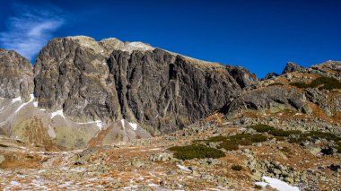 Büyük Soğuk Vadi, Tatra Ulusal Parkı, Slovakya.