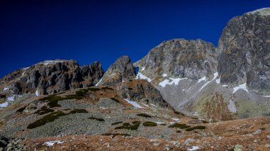 Büyük Soğuk Vadi, Tatra Ulusal Parkı, Slovakya.