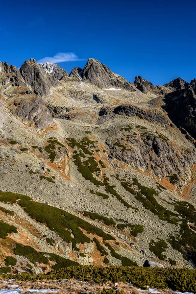 Grote Koude Vallei Tatra National Park Slowakije — Stockfoto