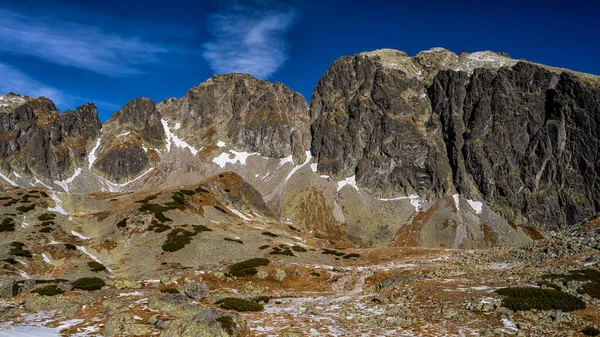Gran Valle Frío Parque Nacional Tatra Eslovaquia —  Fotos de Stock