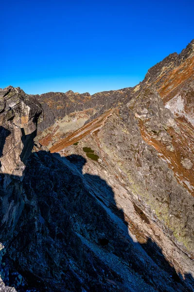 Picos Rocosos Parque Nacional Tatra Slovakia — Foto de Stock