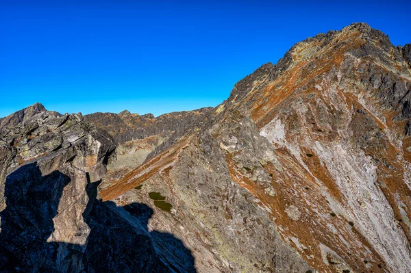 Picos Rocosos Parque Nacional Tatra Slovakia —  Fotos de Stock