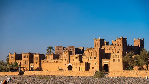 Skoura Province Ouarzazate Maroc Novembre 2022 Résidence Traditionnelle Historique Fortifiée — Photo