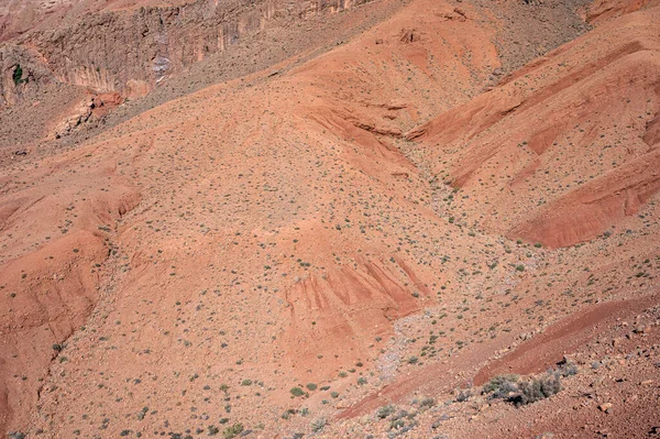 Woestijnlandschap Omgeving Van Dades Gorges Boumalne Dades Marokko — Stockfoto