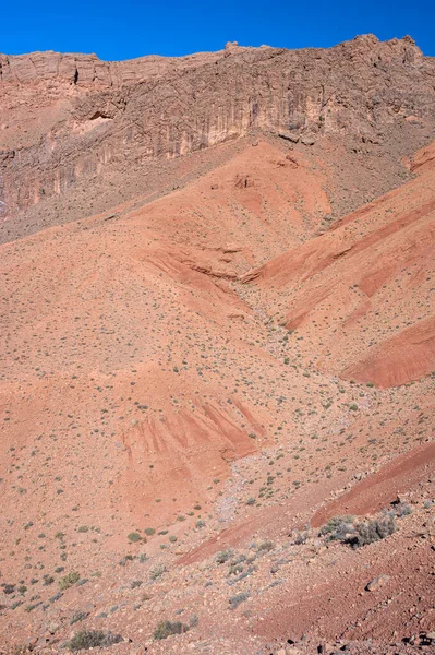 Гірський Ландшафт Пустелі Поблизу Ущелин Дадес Бумальн Дадес Марокко — стокове фото