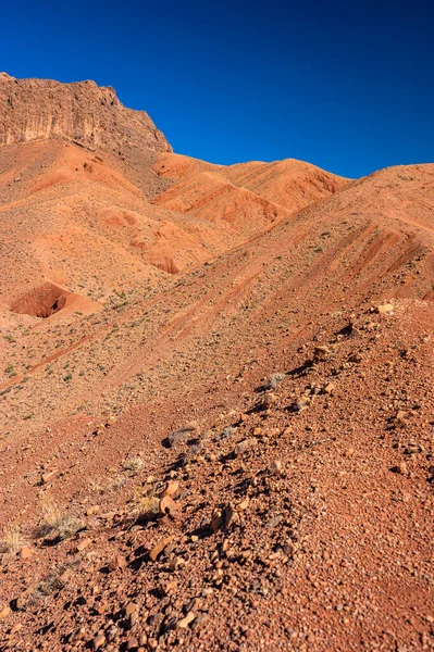 Deserto Montanhas Paisagem Nas Proximidades Dades Gorges Boumalne Dades Marrocos — Fotografia de Stock