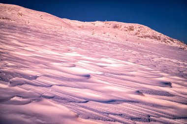 Mount Tarnica - popular travel destination in Bieszczady National Park in Carpathian Mountains, Poland.