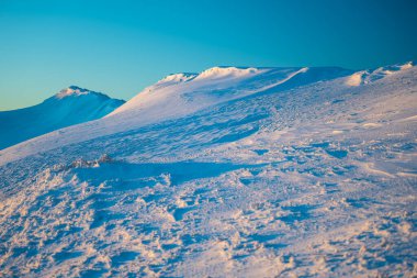 Polonina Wetlinska - one of the most popular tourist destinations in the Bieszczady National Park, Poland.