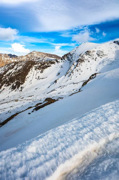Berg Mulhacen Hoogste Top Van Sierra Nevada Spanje — Stockfoto