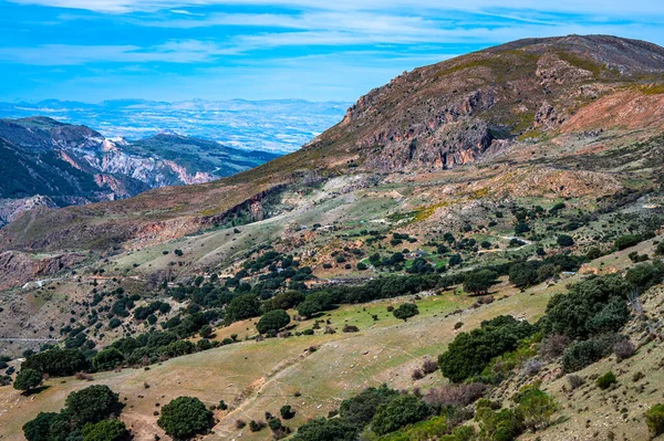 Пейзаж Горного Массива Сьерра Невада Испания — стоковое фото