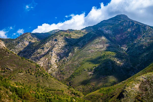 Montaña Cielo Hermoso Destino Turístico Del Sur España Las Sierras — Foto de Stock