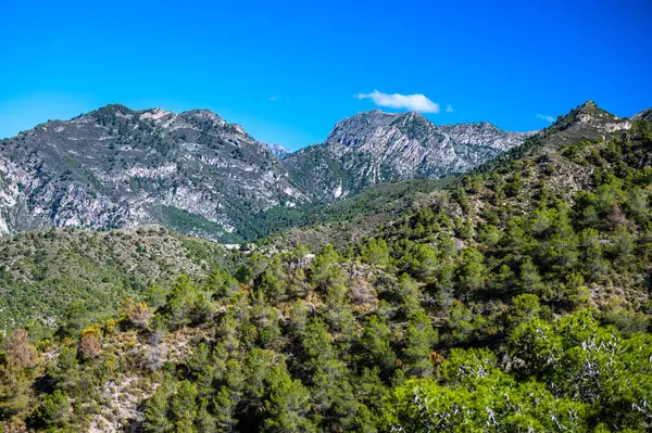 Güney Spanya Nın Güzel Bir Tatil Yeri Sierra Tejeda Almijara — Stok fotoğraf