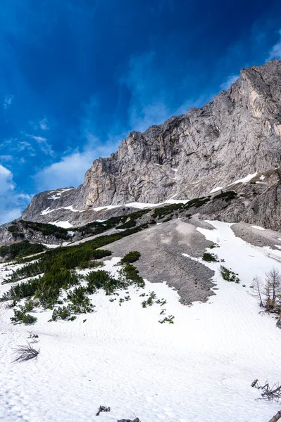 Avusturya Nın Kuzey Kireçtaşı Alplerindeki Hochschwab Dağları Nın Manzarası — Stok fotoğraf