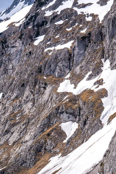 Avusturya Nın Kuzey Kireçtaşı Alplerindeki Hochschwab Dağları Nın Manzarası — Stok fotoğraf