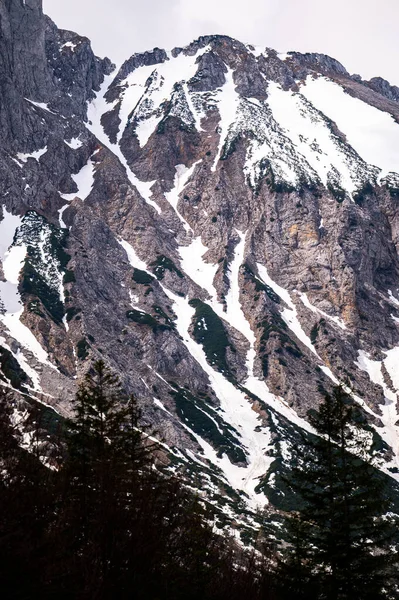 Paisagem Das Montanhas Hochschwab Nos Alpes Calcários Norte Áustria — Fotografia de Stock