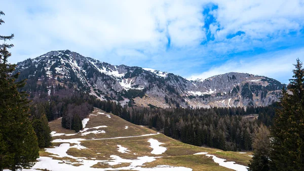 Krajina Pohoří Hochschwab Severních Vápencových Alpách Rakouska — Stock fotografie