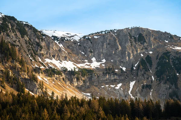 Paesaggio Delle Montagne Hochschwab Nelle Alpi Calcaree Settentrionali Dell Austria — Foto Stock