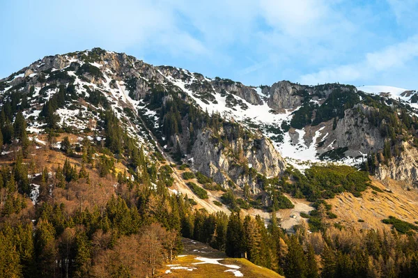 Τοπίο Των Βουνών Hochschwab Στις Βόρειες Άλπεις Limestone Της Αυστρίας — Φωτογραφία Αρχείου