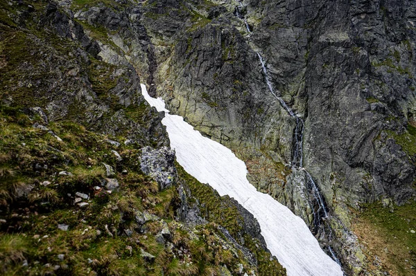 Paesaggio Montano Eccezionale Degli Alti Tatra Una Vista Dal Passo — Foto Stock