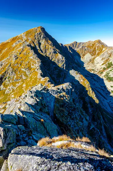 Tatra Dağları 'nın resimli manzarası. Rohace Dağları, Batı Tatras, Slovakya.