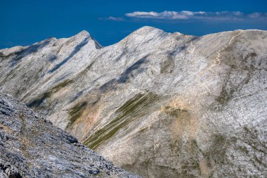Banski Dağı Suhodol, Bulgaristan 'ın Pirin Dağı Yaz manzarası.