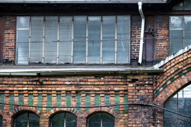 Katowice, Polonya - 4 Mayıs 2025: Terk edilmiş Wieczorek kömür madeni, önceki adı Giesche, Katowice, Polonya.