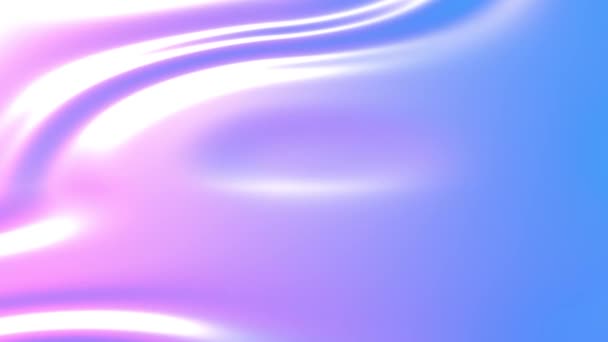 Анимация Зацикленная Анимированная Синяя Розовая Абстрактная Поверхность Волновой Текстурой — стоковое видео
