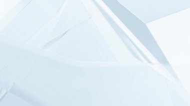 Açık grimsi mavi şeffaf şekillerin animasyon kurumsal geometrik arkaplanı