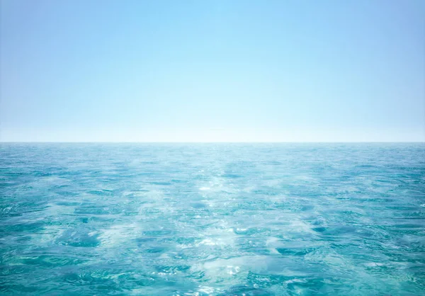 Ilustración Superficie Azul Del Agua Mar Con Olas Pequeñas —  Fotos de Stock